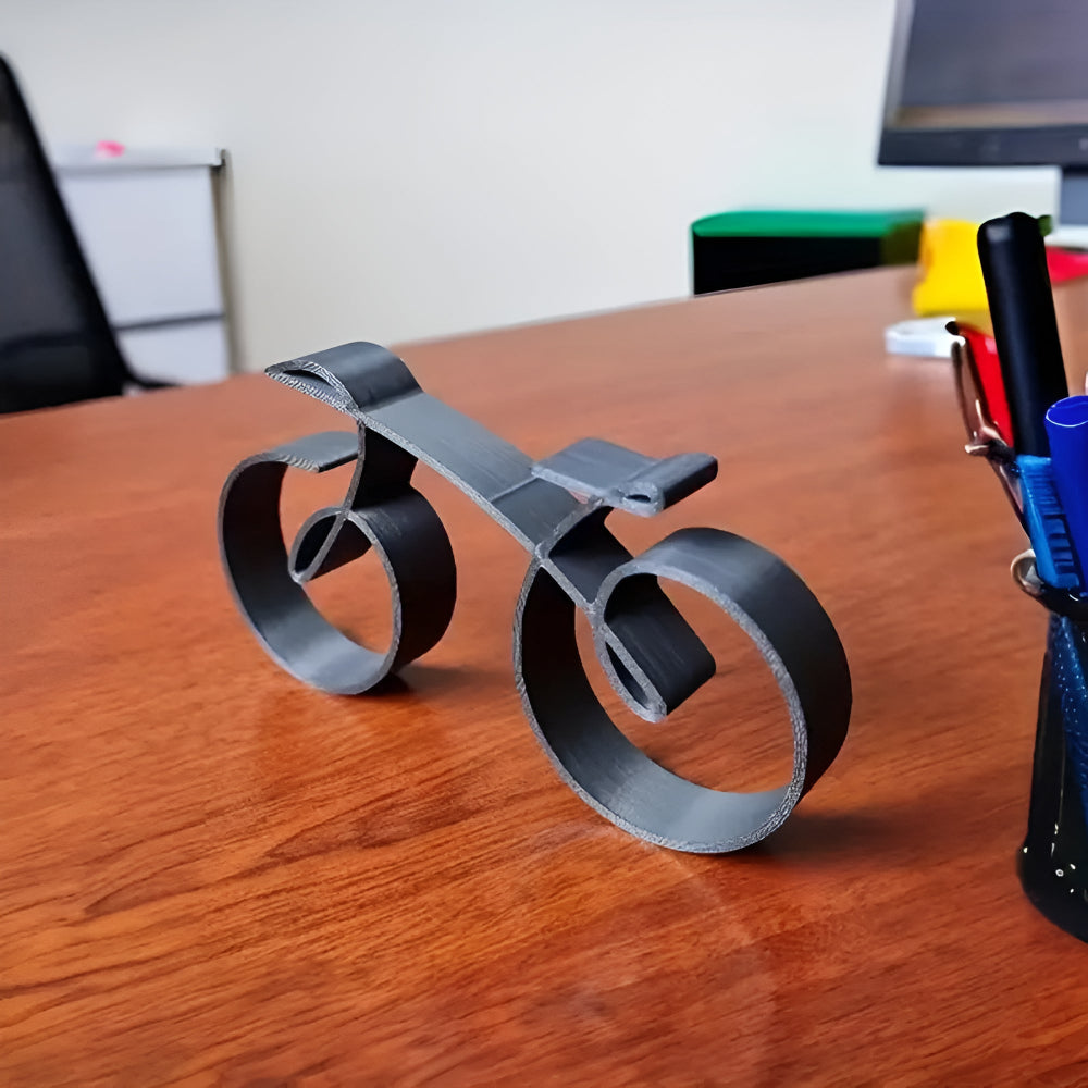 Urban Cyclist Abstrakt Dekor