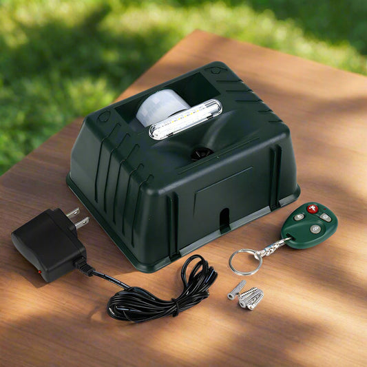 Royaleva Woodpecker Ultrasonic Repeller för effektiv fågelkontroll - Bli av med hackspettar