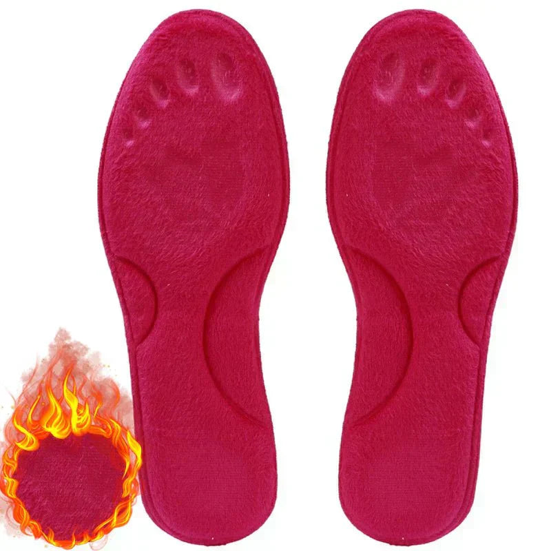 Självvärmande isolerande insoles