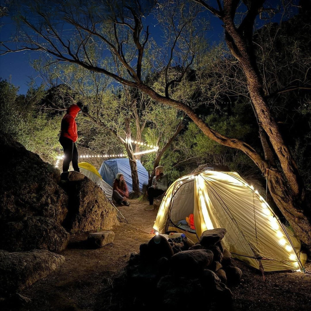 GlowTrail – Utomhus camping ljusslinga