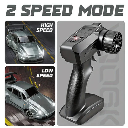 Luxora Retro Drift Master – 4WD RC Bil med LED-ljus