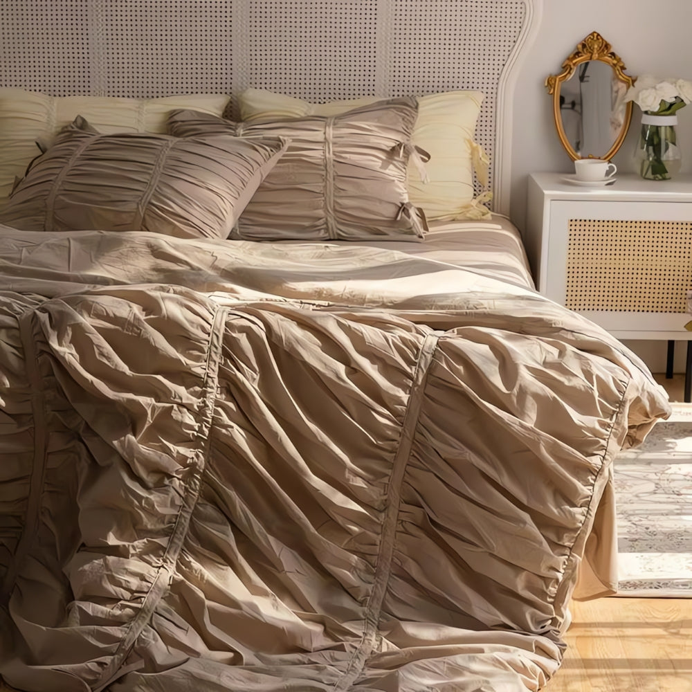 Princess Amara Volangspets Sängkläder | 4 delar Set