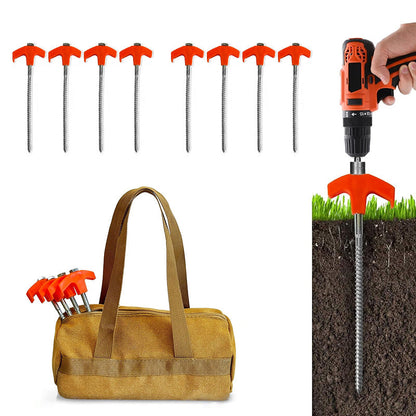 Carvallo - Galvaniserad stål pop up tältpluggar pluggar