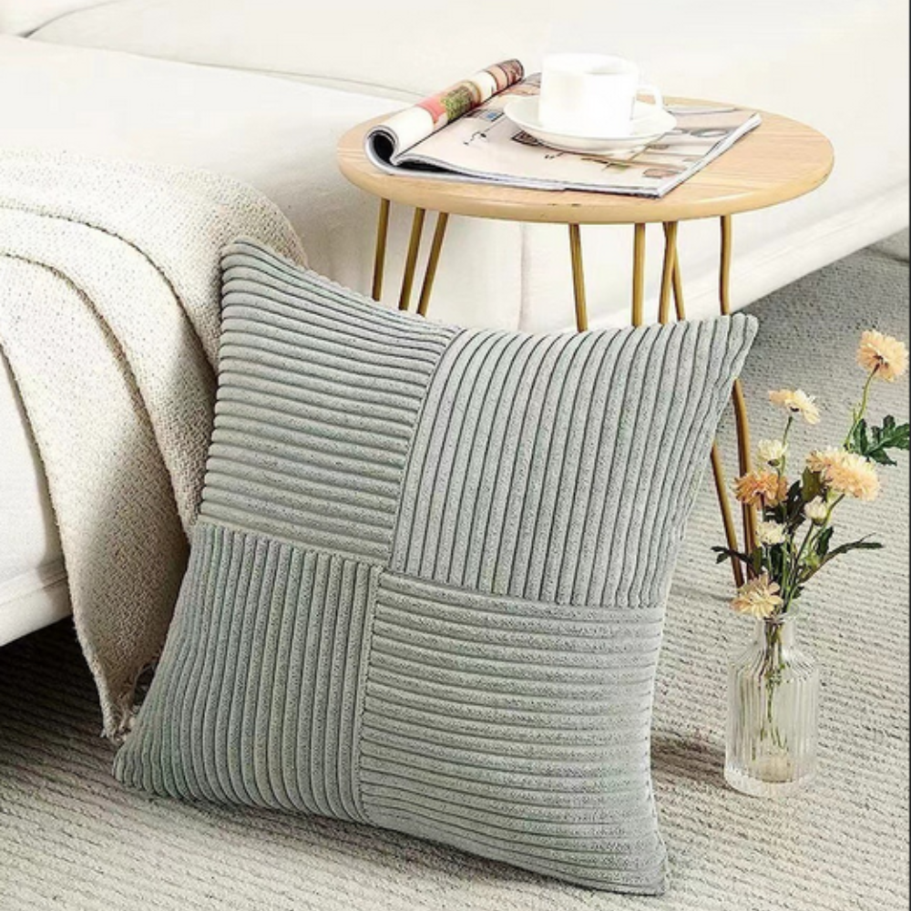 Rustik Cordyrupp Kuddöverdrag