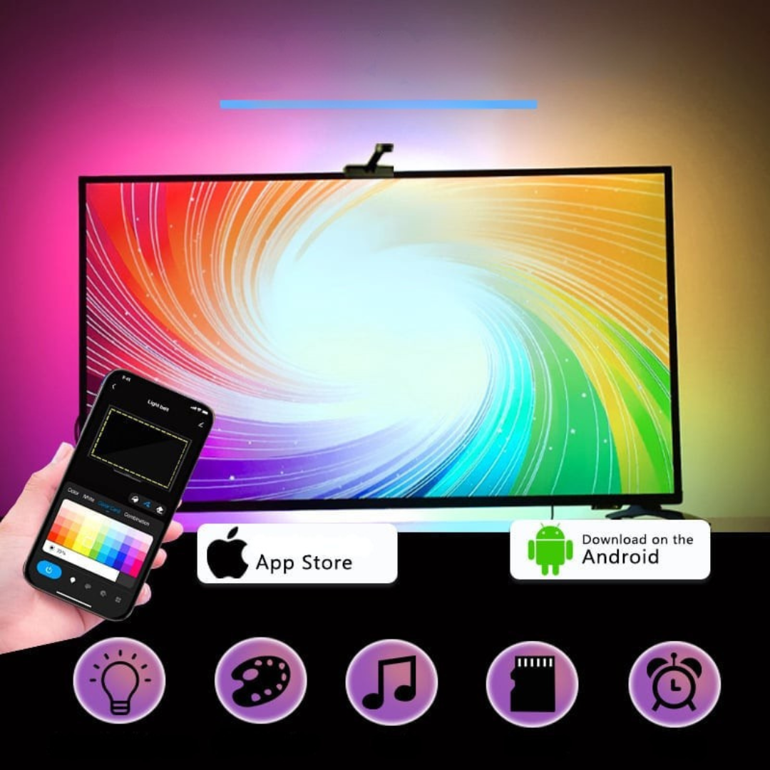 ColorCast – Synkroniserad LED-list för TV-skärmar