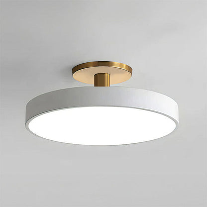 Modern Flush Mount Ceiling Light | 5.9×11.8–23.6 in | LED Rund Armatur | Hårdvara + Akryl | Brick by Brick