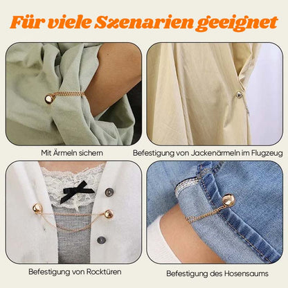 Carvallo Magnetiska Klädhängare | Knytfri &amp; Skonsam mot Tyger | För Kläder, Sjalar &amp; Accessoarer | Perfekt för Garderob &amp; Resor