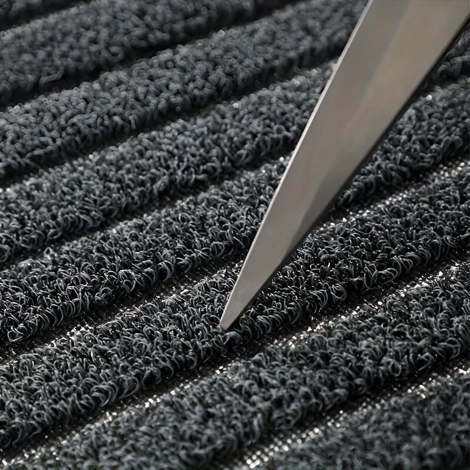 SlipSafe Golvmatta -Randig väderbeständig halkskyddsmatta