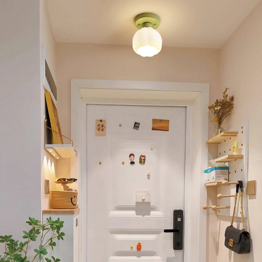 Romantisk Pumpa Taklampa för Hallen