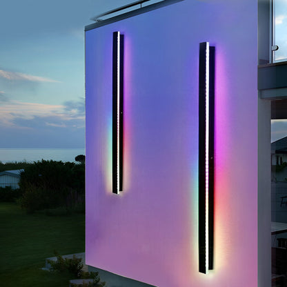 Utomhus Vägglampa Modern Svart LED Vägglampor
