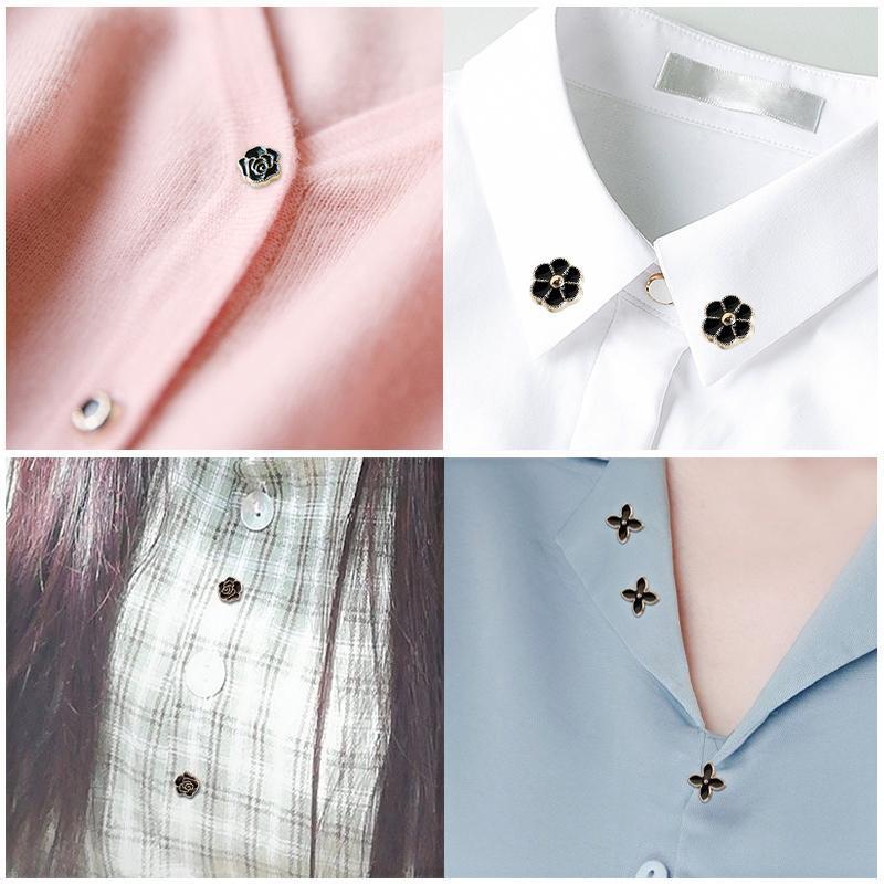 Carvallo – Diskret knappstängning utan sömnad (10-pack)