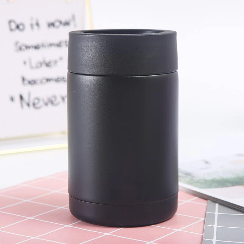 Carvallo - Ölflaskor och burkkylda med ölöppnare