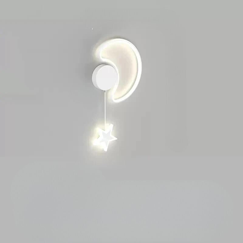 LumiDroom - Moln Stjärna Måne LED-Vägglampa