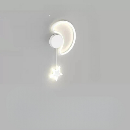 LumiDroom - Moln Stjärna Måne LED-Vägglampa