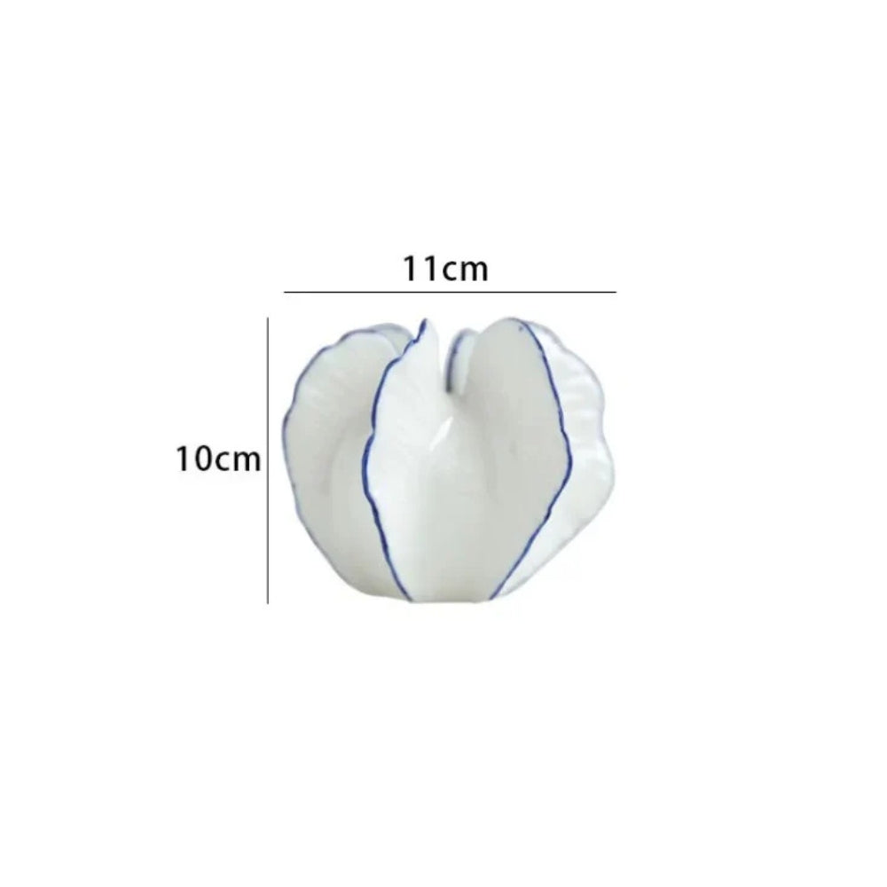 Stjärnfrukt Inspired Ceramic Pot