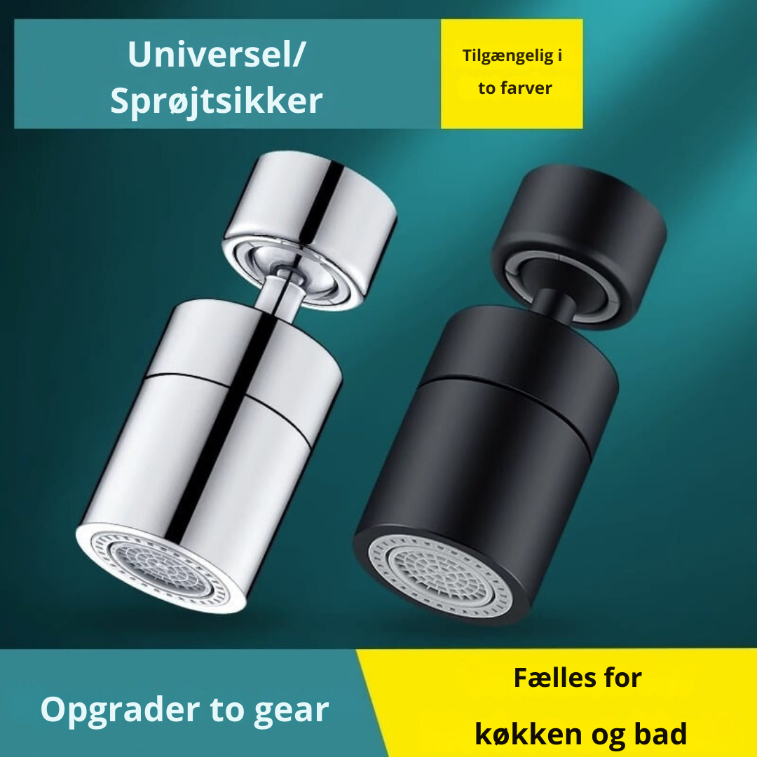 Carvallo – 720° rörelsefrihet för fläckfria handfat