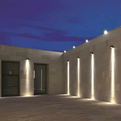 Utomhusvägglampa Modern Vattentät LED Spotlight