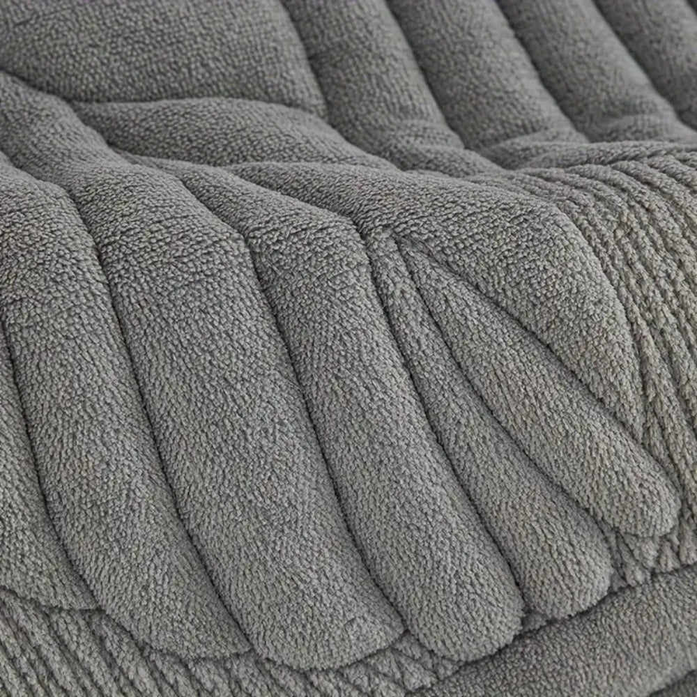 Grönbladsmönster Reclineröverdrag