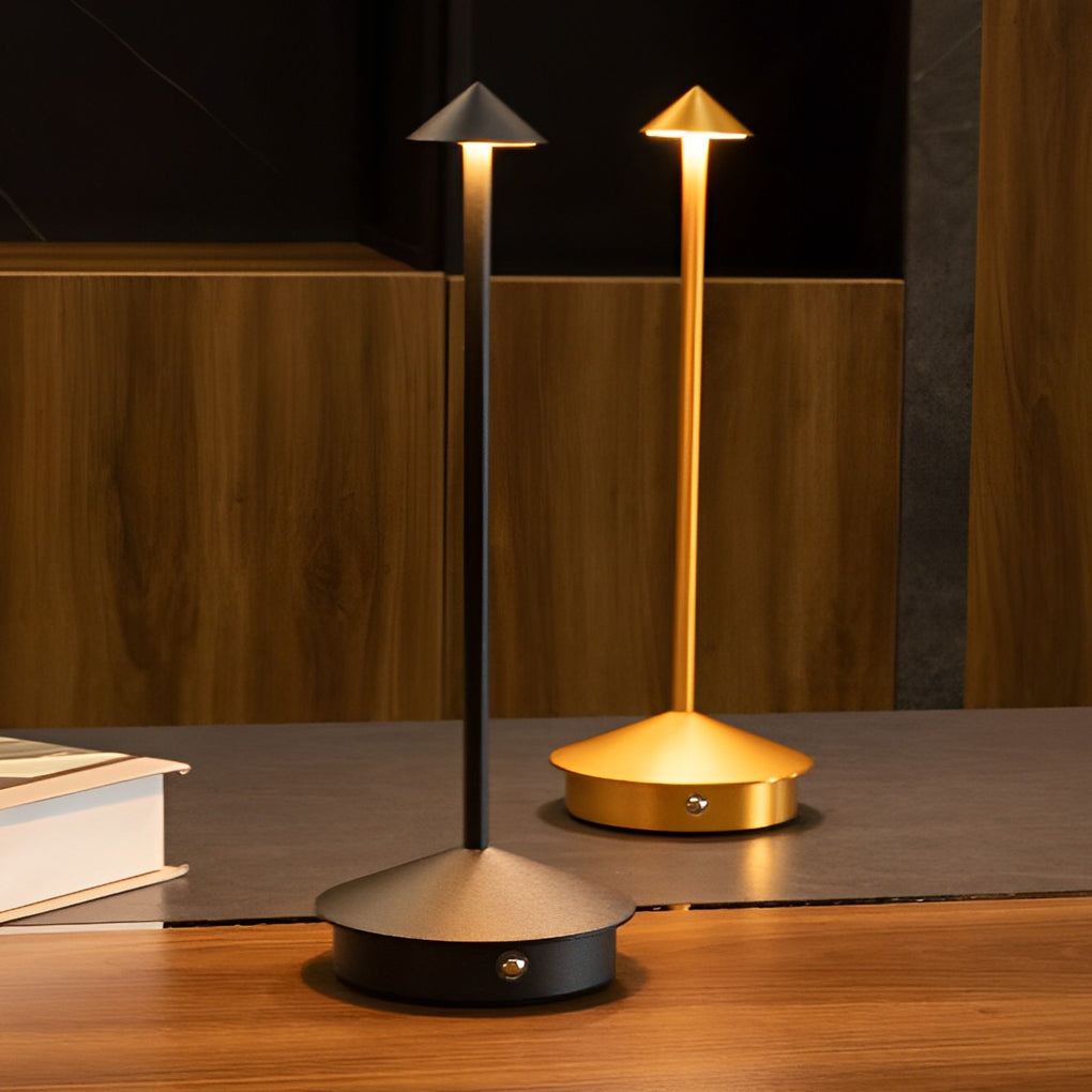 Bärbar USB Pina Bordslampa Beröringsdimmbar LED Trådlös Nattlampa