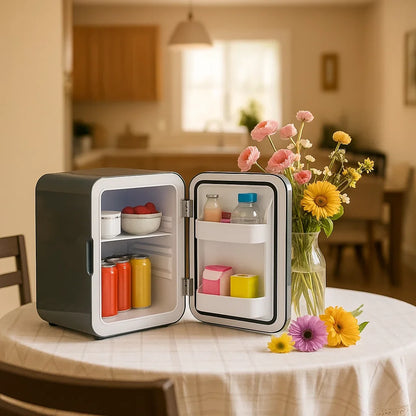 Mini Kylskåp Bänkskivans USB Tyst Kylare