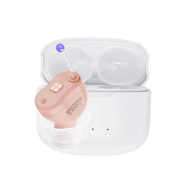 Avancerade 16-kanals digitala hörapparater: Uppladdningsbara och osynliga