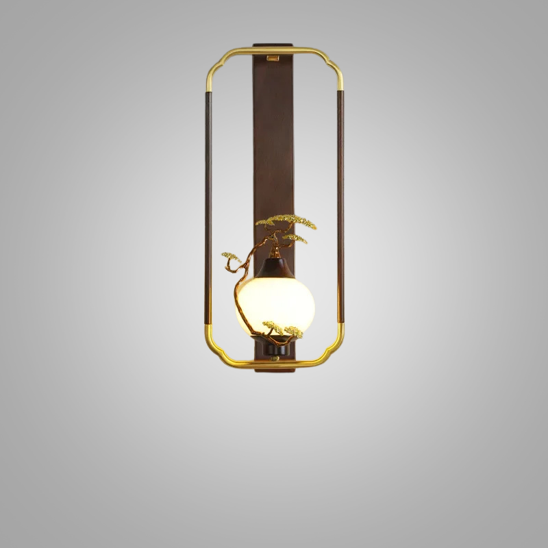 MessingLuxe - Tidsenlig Vägglampa