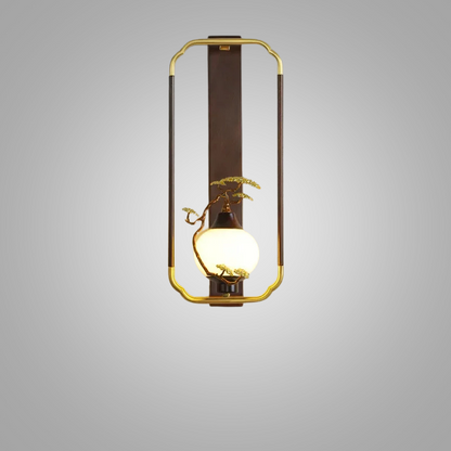 MessingLuxe - Tidsenlig Vägglampa
