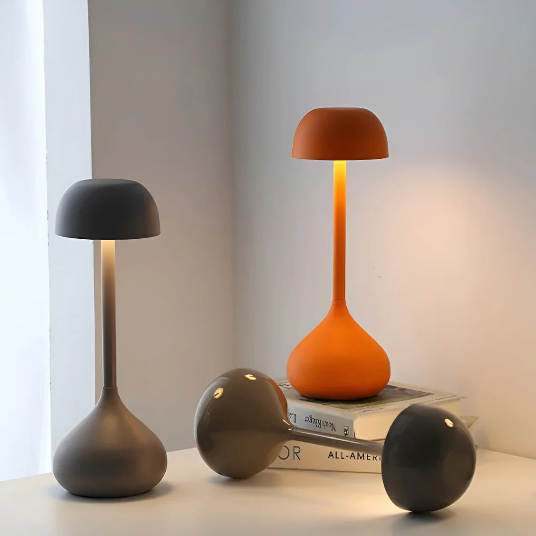 Trådlös dimbar svampbordslampa
