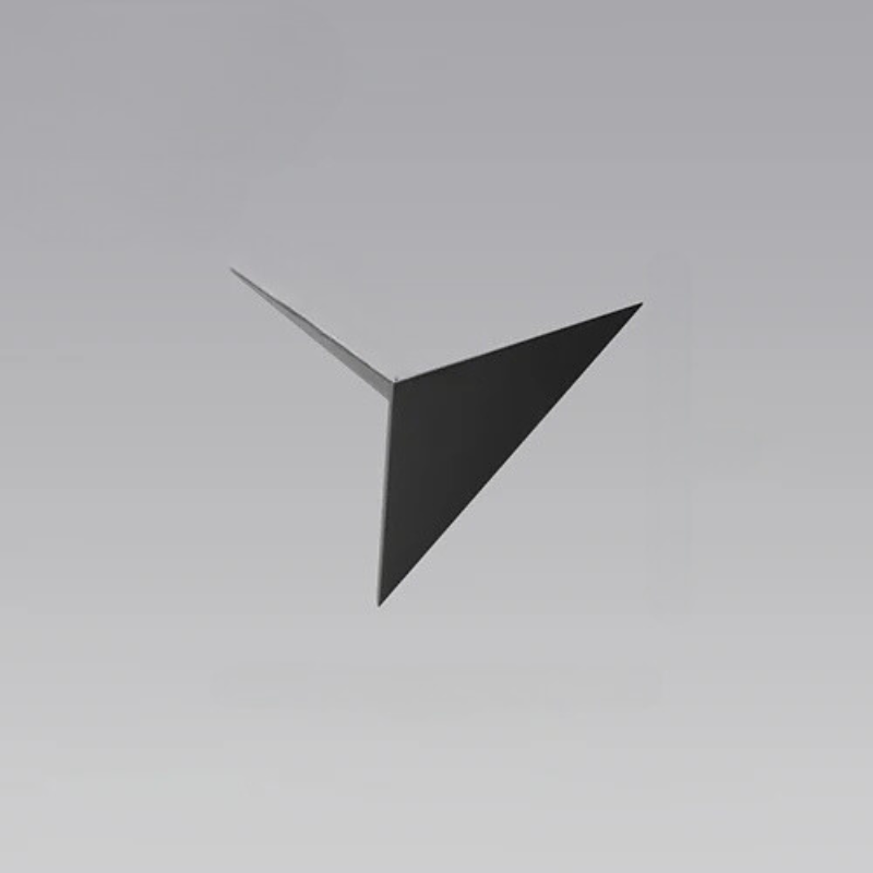 DriehoekLjus - Minimalistisk LED Vägglampa 3W | Innerv lighting