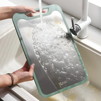 Stilren Dubbel-Sidig Rostfritt Stål Skärbräda