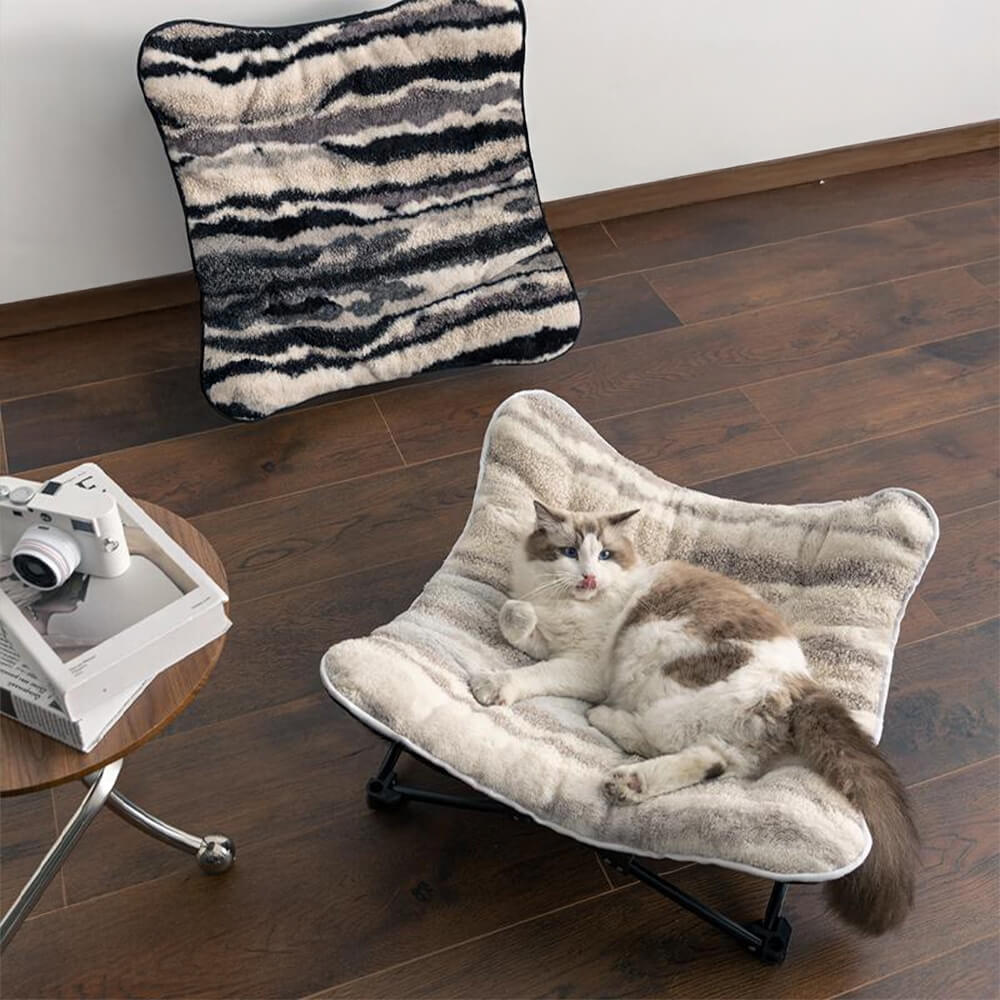 Bärbar upphöjd hundsäng Fällbar Andningsbar Polyester för inomhus- och utomhusbruk