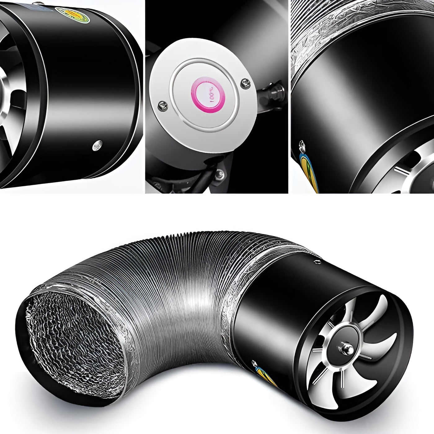 Leiser frånluftsfläkt – Kraftfull för luftrening i hemmet eller på kontoret