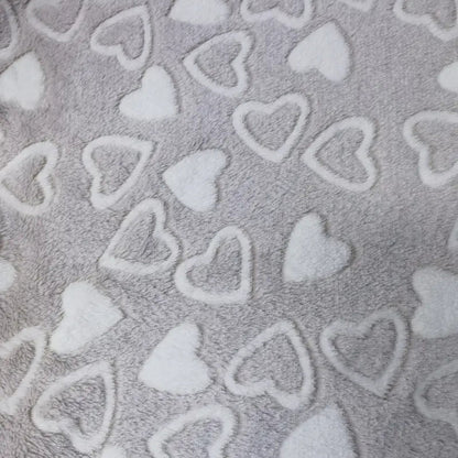 Plush fleece morgonrock