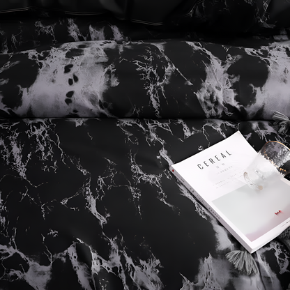 Luxe Black Marble | 3 delar Duvet Cover Set