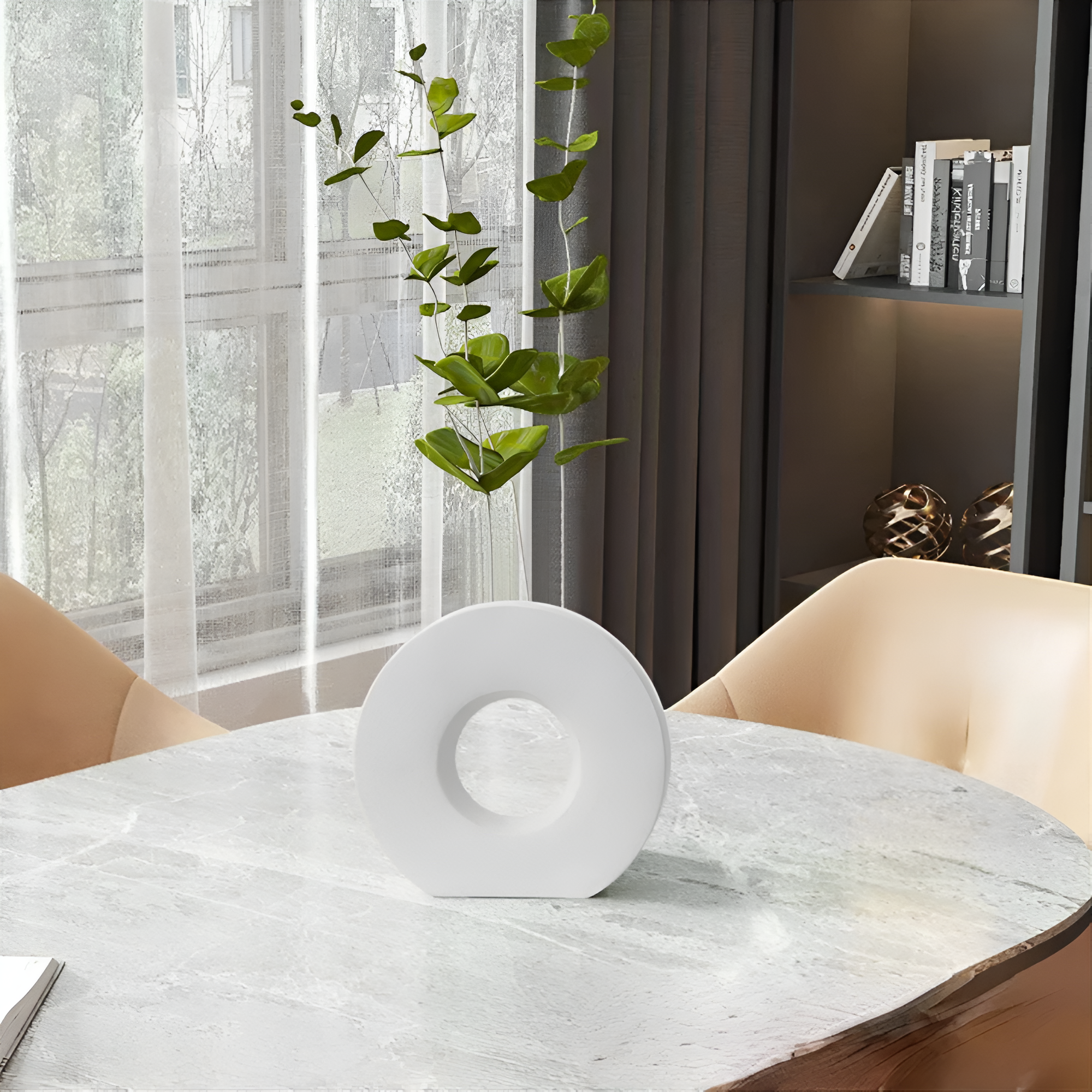 Nordic minimalist style ceramic vase