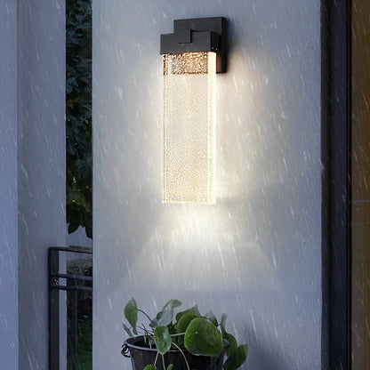 Utomhus Vägglampa Modern Kristall Vattentålig Vägglampa