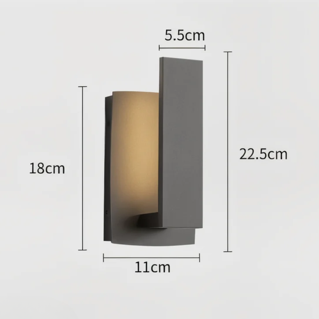 Lyrux | Minimalistisk LED-utomhusbelysning för moderna fasader