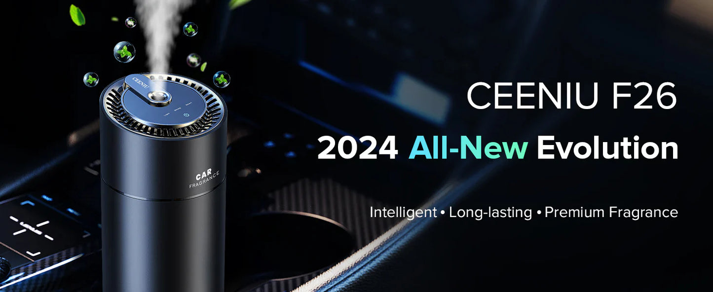 Royaleva Smart Bil Luftfräschare med Anpassade Dofter