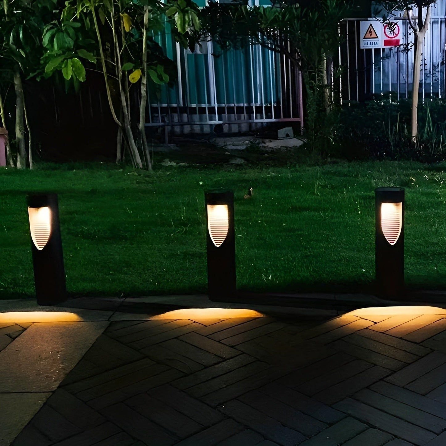 Carvallo Solar Trädgårdslampa Cylinder | Varmvit Ljus | Vattentät & Trådlös | Touch-kontroll