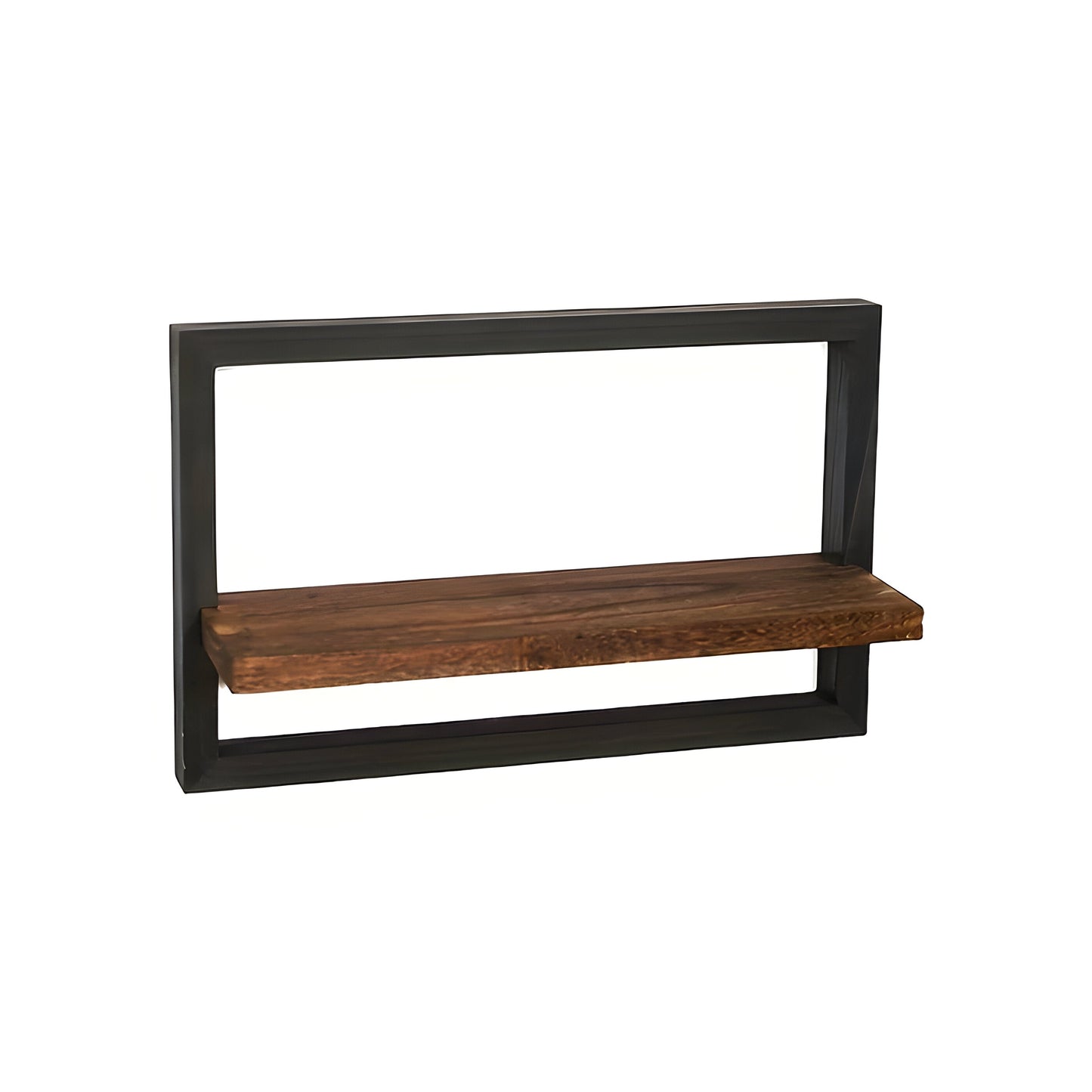 RustiFrame Set - Vintage Trä Vägg Fyrkantig Utställningsset