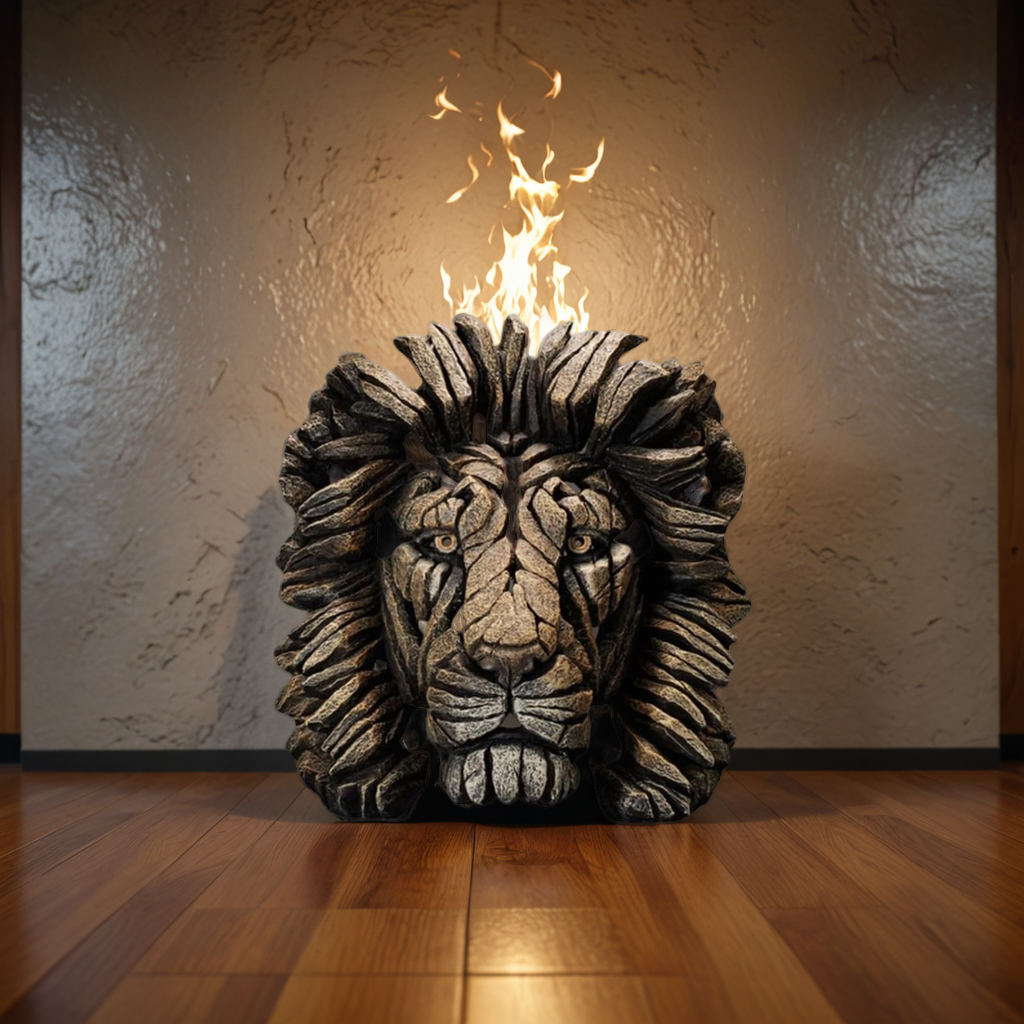 Förhistorisk Glöd Dekorativ Figur - Mystisk Atmosfär Skapare för Hemmet