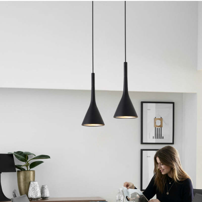 TriLuxe Modern Trekantig LED Taklampa