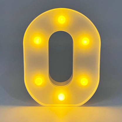 AlphaGlow - LED Dekorativ Bokstavslampa med Batteridrift