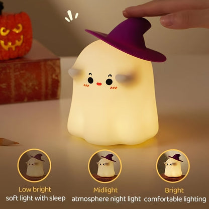 MagicGlow - Silikon Nattlampa USB Uppladdningsbar Stämningsbelysning