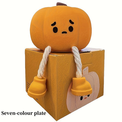 PumpkinGlow - USB-Uppladdningsbar LED-Pumpa Nattlampa