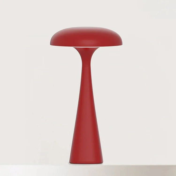 MushroomGlow - Elegant stilren LED bordslampa med belysning som kan anpassas