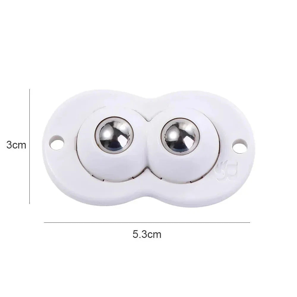 Självhäftande universell rullhjul 4-pack