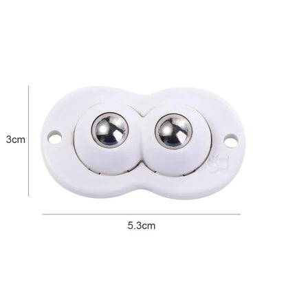 Självhäftande universell rullhjul 4-pack