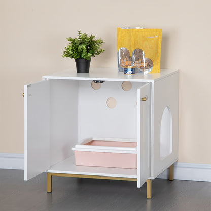 Dold kattlåda sidobord