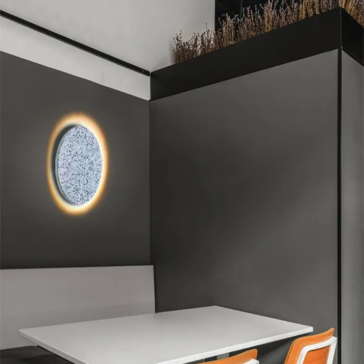 TerraGlow – Terrazzo Vägglampa för Modern Hallbelysning